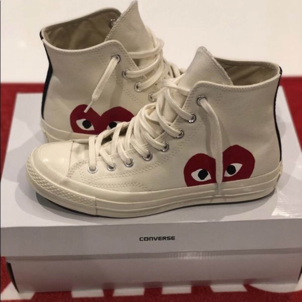 Cdg converse 7.5 it’s is a size 8.5 in vans